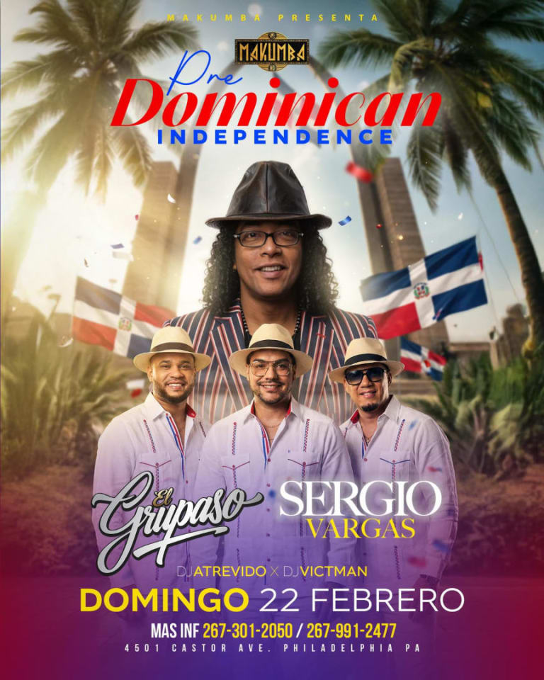 Event - Pre Dominican Independence Celebration: Sergio Vargas & El Grupos en Vivo! - Philadelphia, PA - Sun, February 22, 2026} | concert tickets