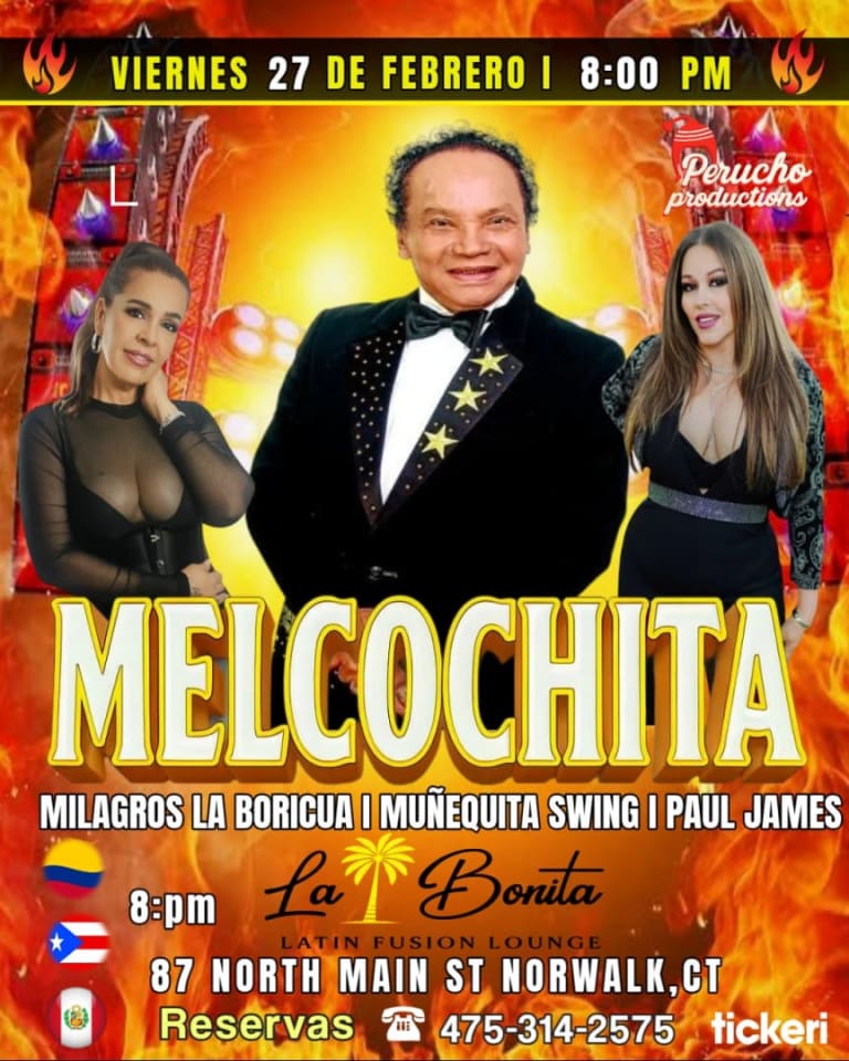Event - Melcochita Tour 2026  - Norwalk, CT - Fri, February 27, 2026} | concert tickets