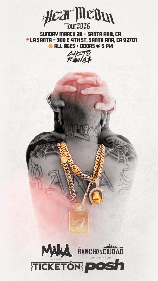 Event - Chito Ranas live in concert in Santa Ana  - Santa Ana, California - March 29, 2026 | concert tickets