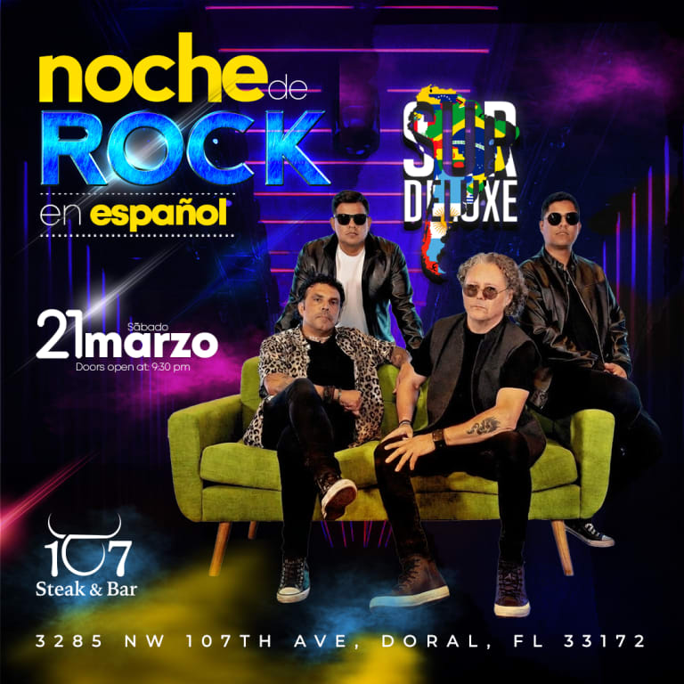 Event - Noche de Rock en Español en Doral FL. - Doral, Florida - March 21, 2026 | concert tickets