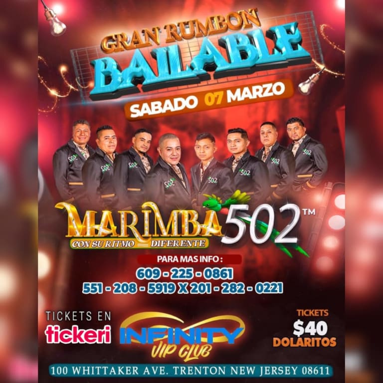Event - GRAN RUMBON BAILABLE - Trenton, NJ - Sat, March 7, 2026} | concert tickets