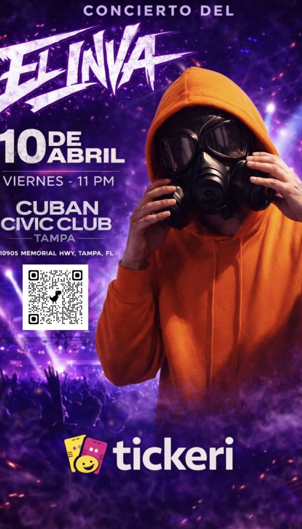 Event - Lanzamiento del Disco PIRAÑA  - Tampa, Florida - April 10, 2026 | concert tickets