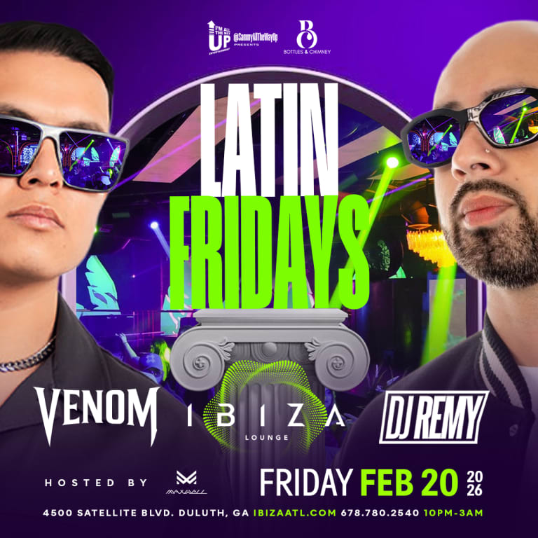 Event - Latin Fridays w/ DJ Venom & DJ Remy - Duluth, Georgia - February 20, 2026 | concert tickets