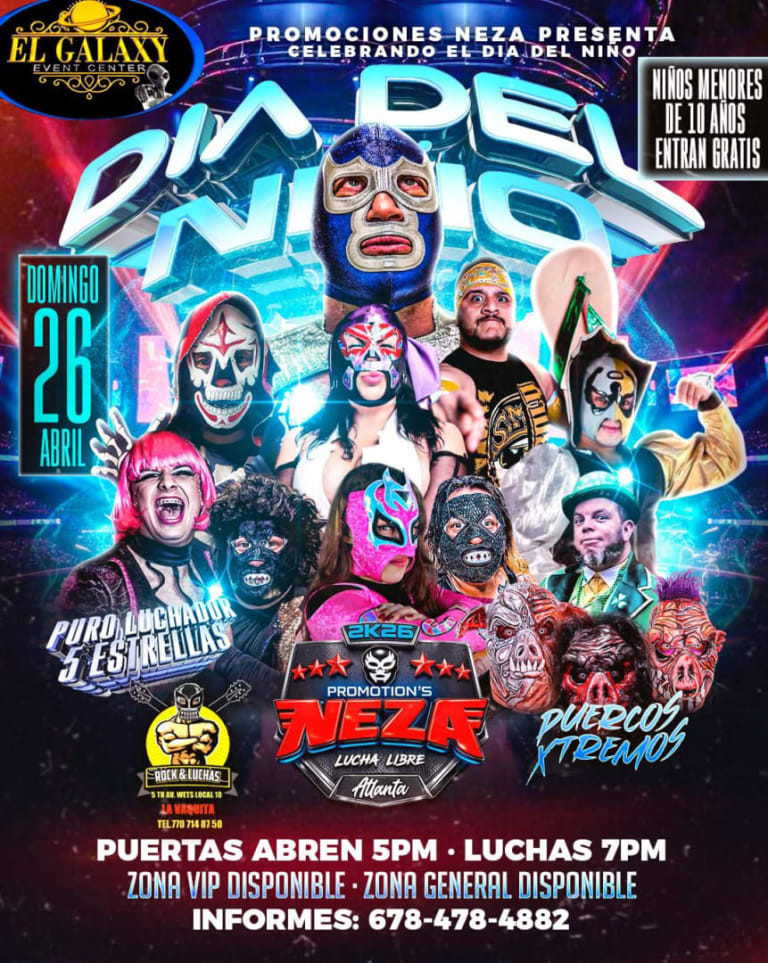 Event - Lucha Libre en Vivo - Road AUSTELL, GA - AUSTELL, Georgia - April 26, 2026 | concert tickets