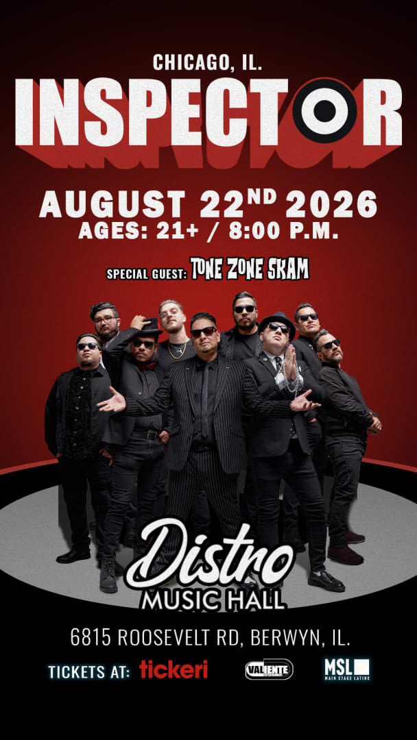 Event -  🏁 Inspector: Ska Tour 2026 - Berwyn, Illinois - August 22, 2026 | concert tickets