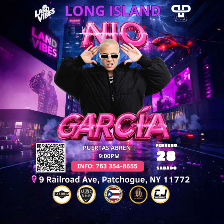 Event - NIO GARCÍA EN LONG ISLAND - Patchogue, NY - Sat, February 28, 2026} | concert tickets