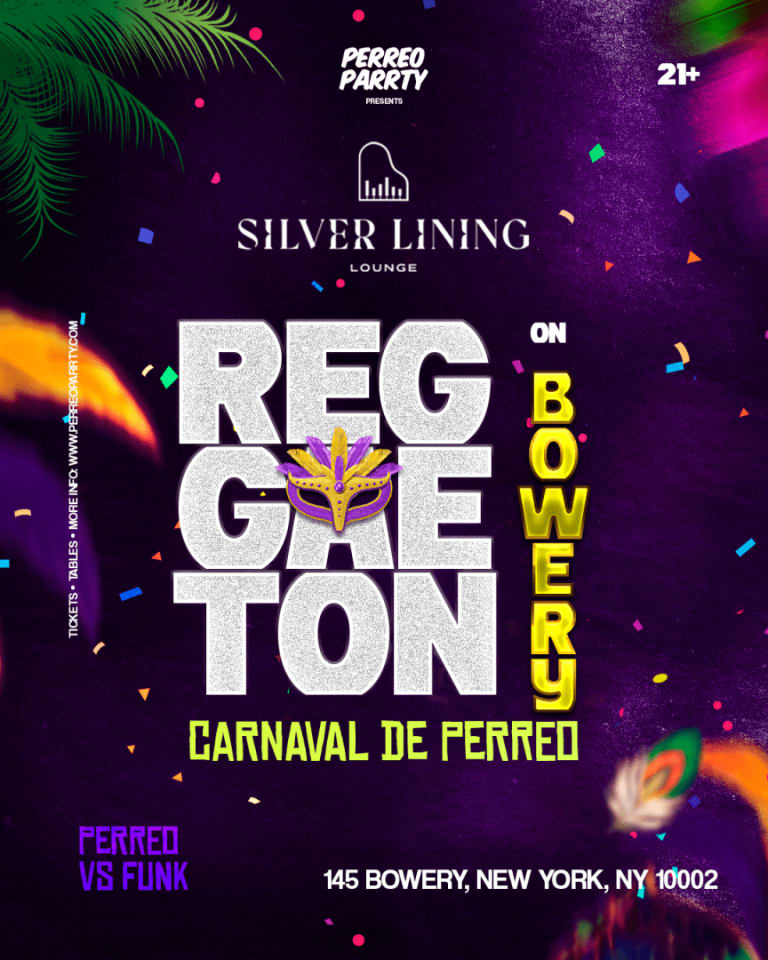 Event - REGGAETON on Bowery - PERREO vs FUNK Carnaval del Perreo Party NYC - New York, New York - March 28, 2026 | concert tickets