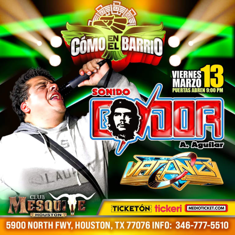 Event - Sonido Condor A. Aguilar en Houston - Houston, Texas - March 13, 2026 | concert tickets
