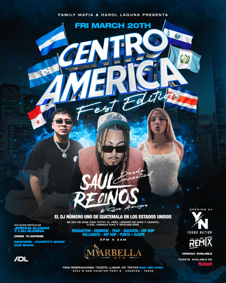 Event - CENTRO AMÉRICA FEST  - Houston, Texas - March 20, 2026 | concert tickets