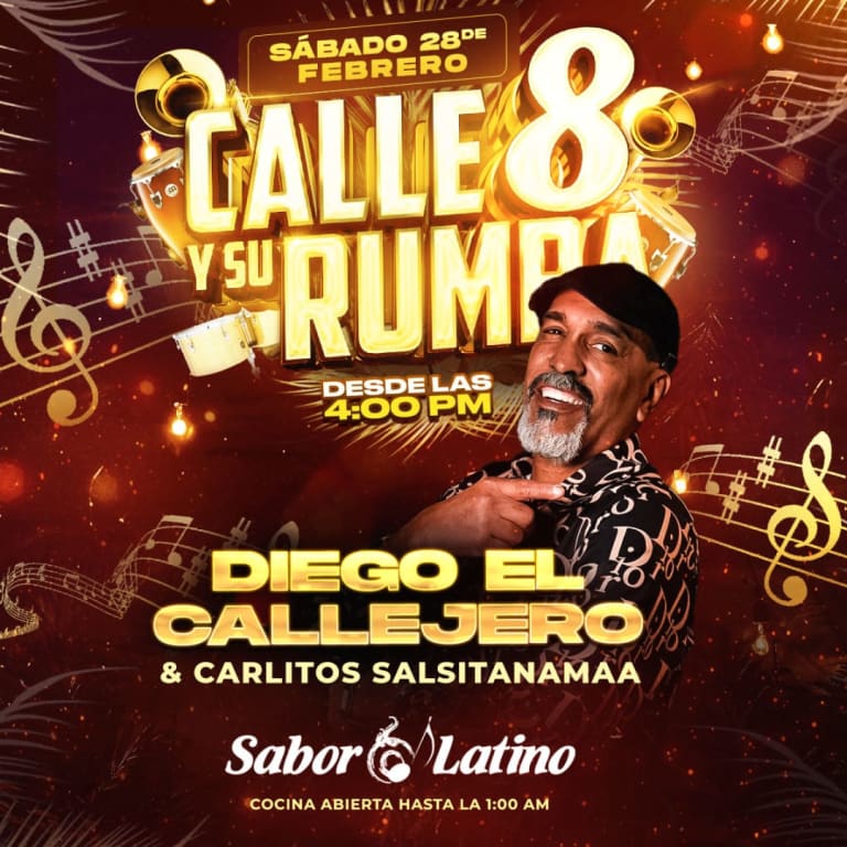 Event - CALLE 8 Y SU RUMBA | Sabor Latino - Queens, New York - February 28, 2026 | concert tickets