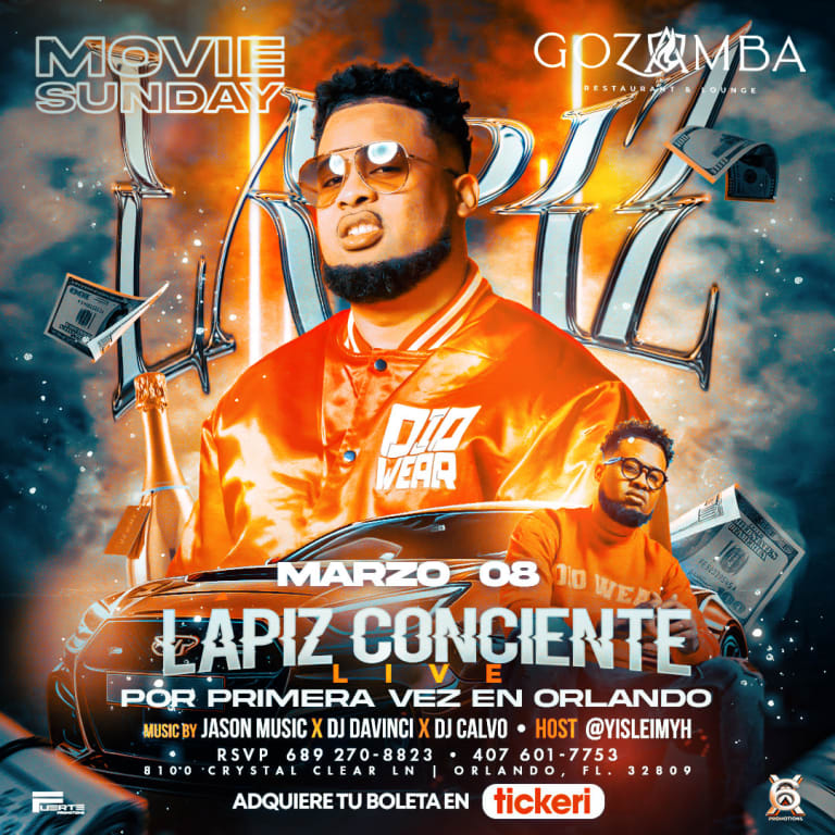 Event - lapiz conciente en gozamba orlando - Orlando, Florida - March 8, 2026 | concert tickets