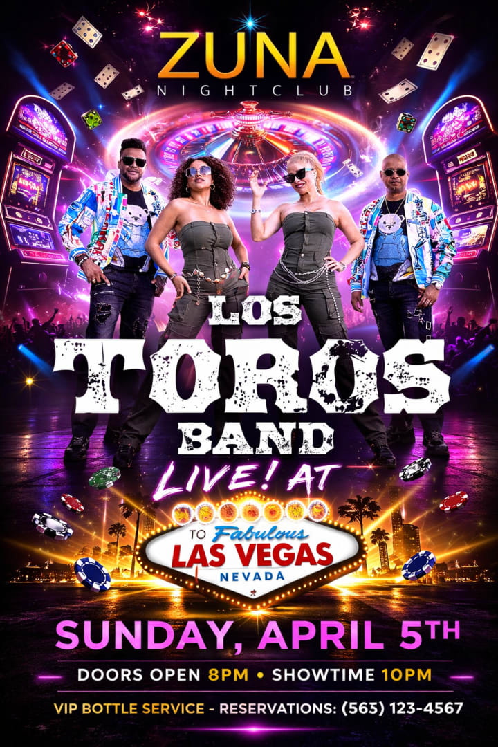 Event - LOS TOROS BAND LIVE CONCERT LAS VEGAS  - Las Vegas, Nevada - April 5, 2026 | concert tickets
