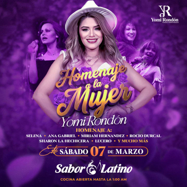 Event - YOMY RENDON HOMENAJE A LA MUJER| Sabor Latino - Queens, New York - March 7, 2026 | concert tickets