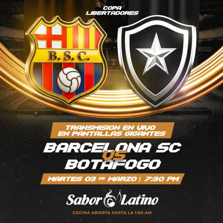 Event - BARCELONA SC VS BOTAFORO | Sabor Latino - Queens, New York - March 3, 2026 | concert tickets