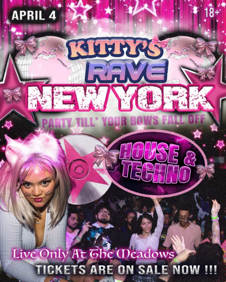 Event - Kitty’s Rave 😻 → Sexy Techno Party (18+) - Brooklyn, New York - April 4, 2026 | concert tickets