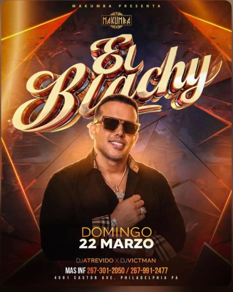 Event - El Blachy en concierto - Philadelphia, Pennsylvania - March 22, 2026 | concert tickets