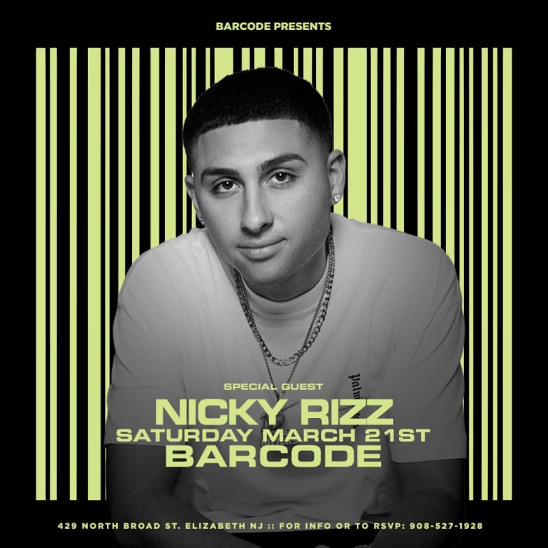 Event - BarCode Saturdays | Elizabeth, NJ - Elizabeth, New Jersey - March 21, 2026 | concert tickets