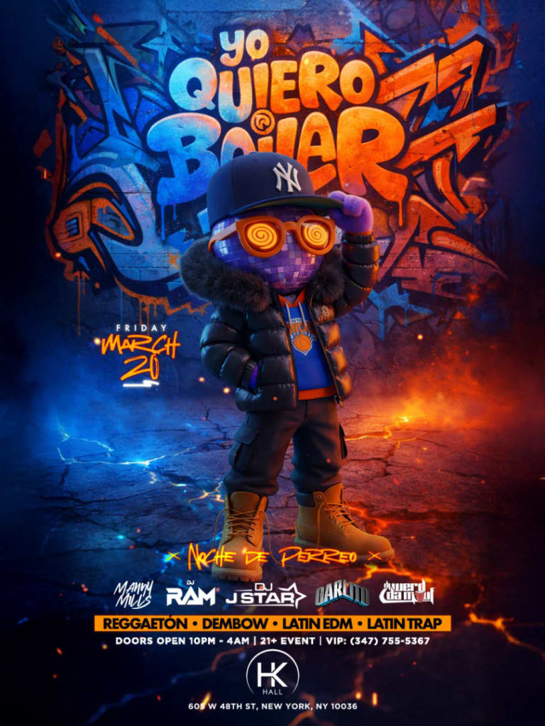 Event - Yo Quiero Bailar - Noche de Perreo en New York - New York, New York - March 20, 2026 | concert tickets