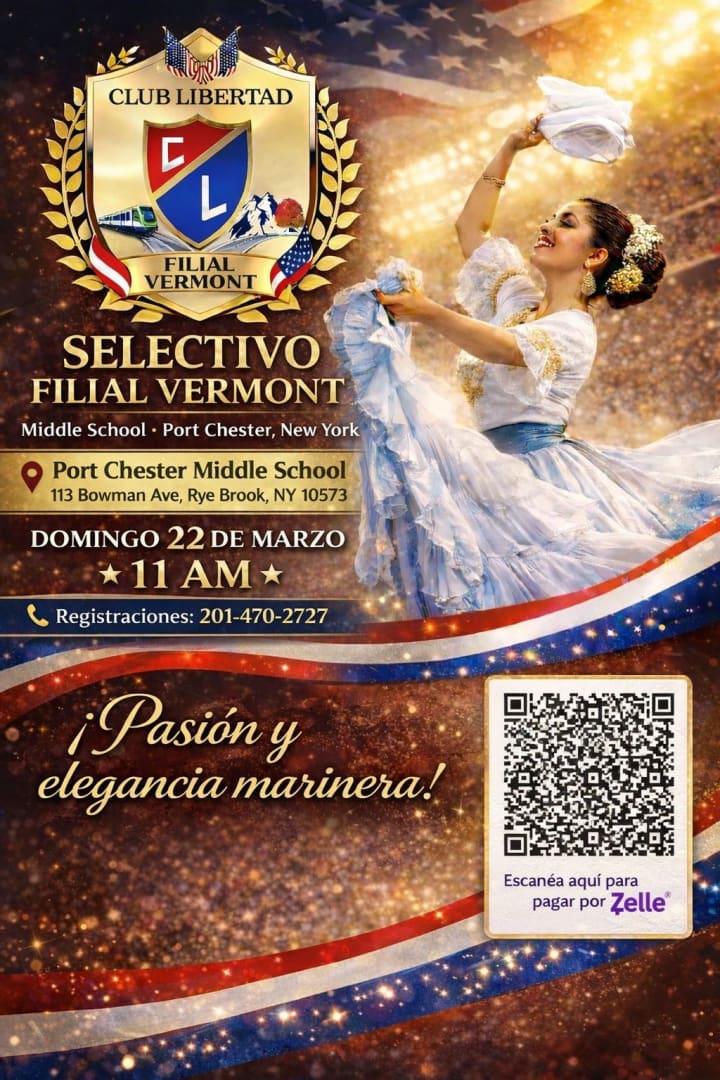 Event - Club Libertad - Filial Selectivo Vermont 2026  - Rye Brook, New York - March 22, 2026 | concert tickets