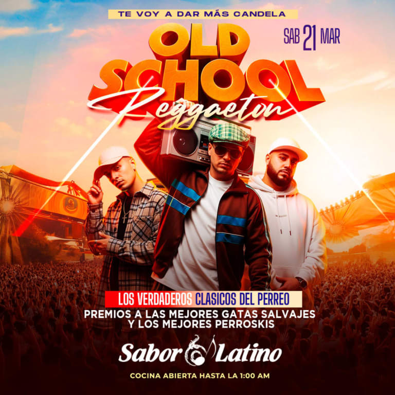 Event - OLD SCHOOL REGGAETON 2026 | Sabor Latino - Queens, New York - March 21, 2026 | concert tickets