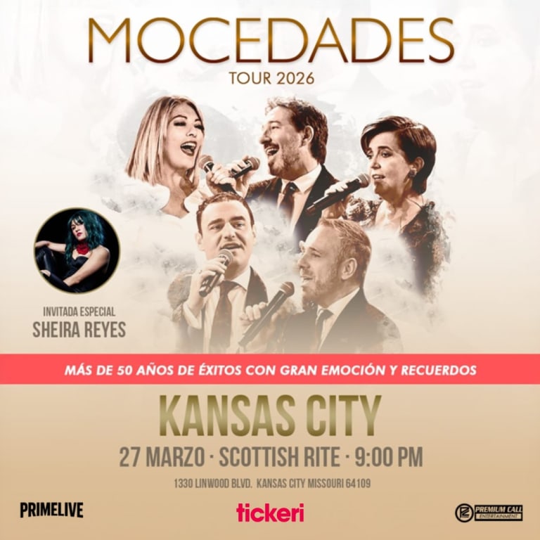 Event - Mocedades tour 2026 - Kansas City, Missouri - March 27, 2026 | concert tickets