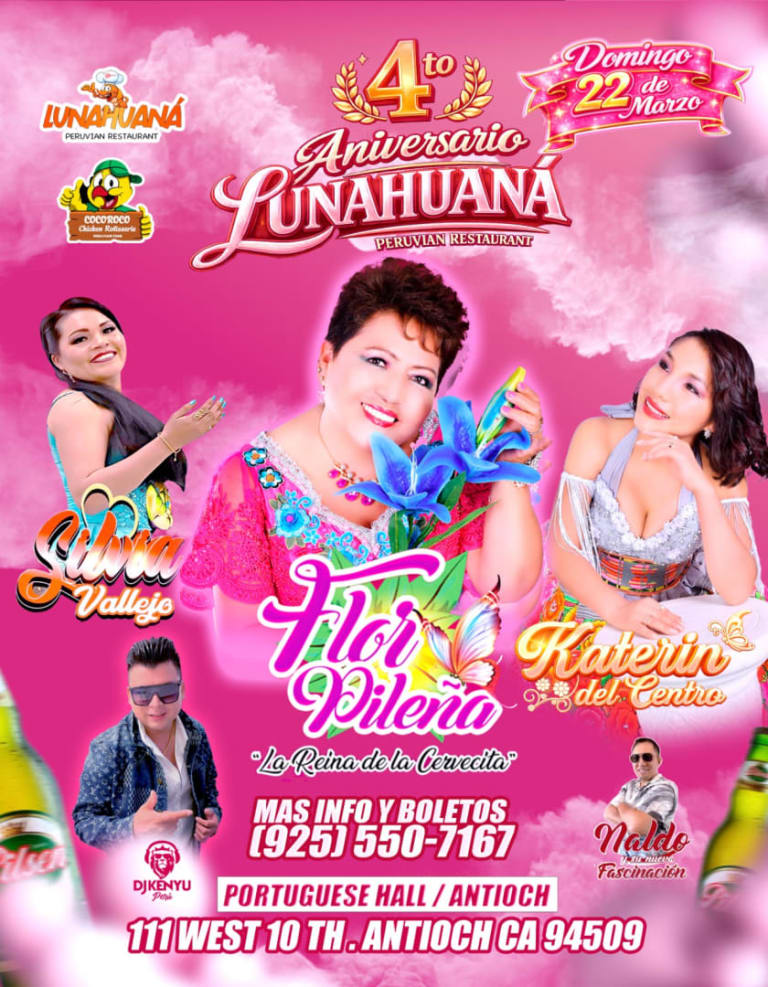 Event - FLOR PILEÑA en ANTIOCH CALIFORNIA  - ANTIOCH, CA - Sun, March 22, 2026} | concert tickets