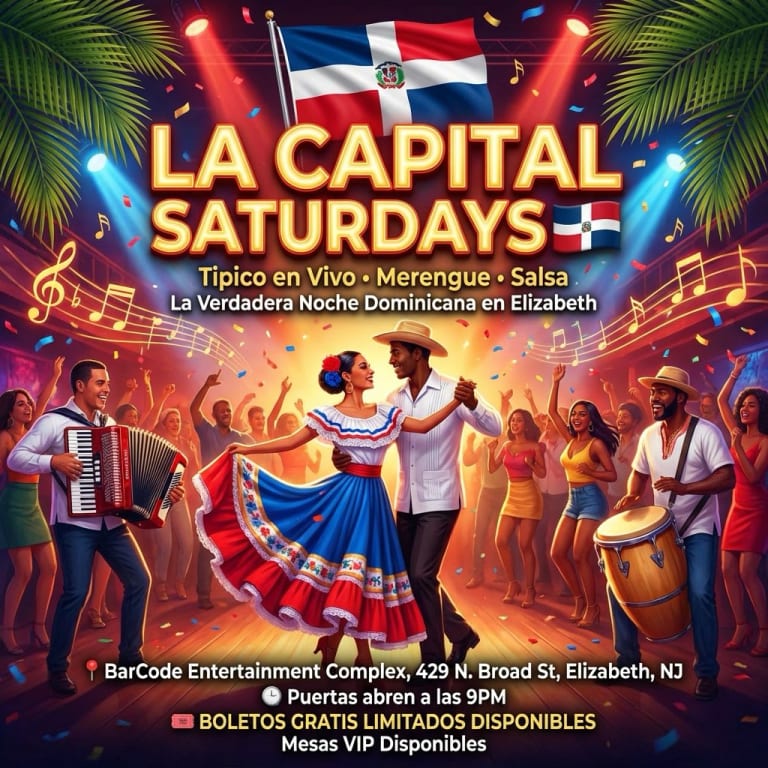 Event - LA CAPITAL SATURDAYS - Elizabeth, New Jersey - March 21, 2026 | concert tickets
