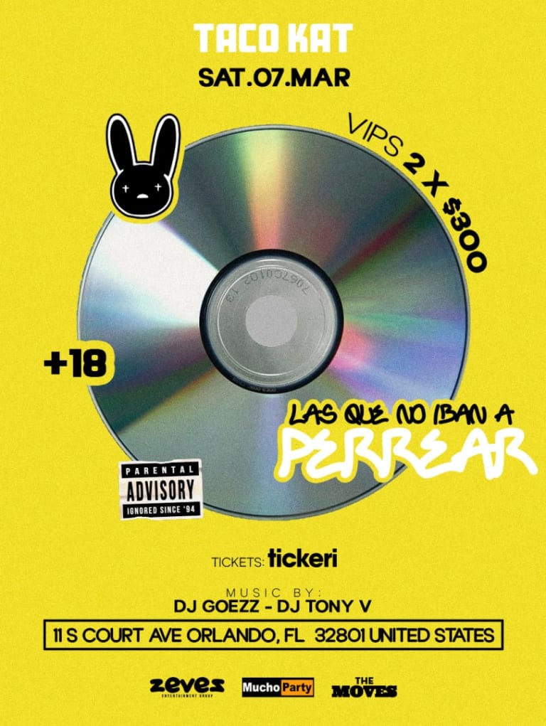 Event - LAS QUE NO IBAN A PERREAR - Orlando, Florida - March 7, 2026 | concert tickets