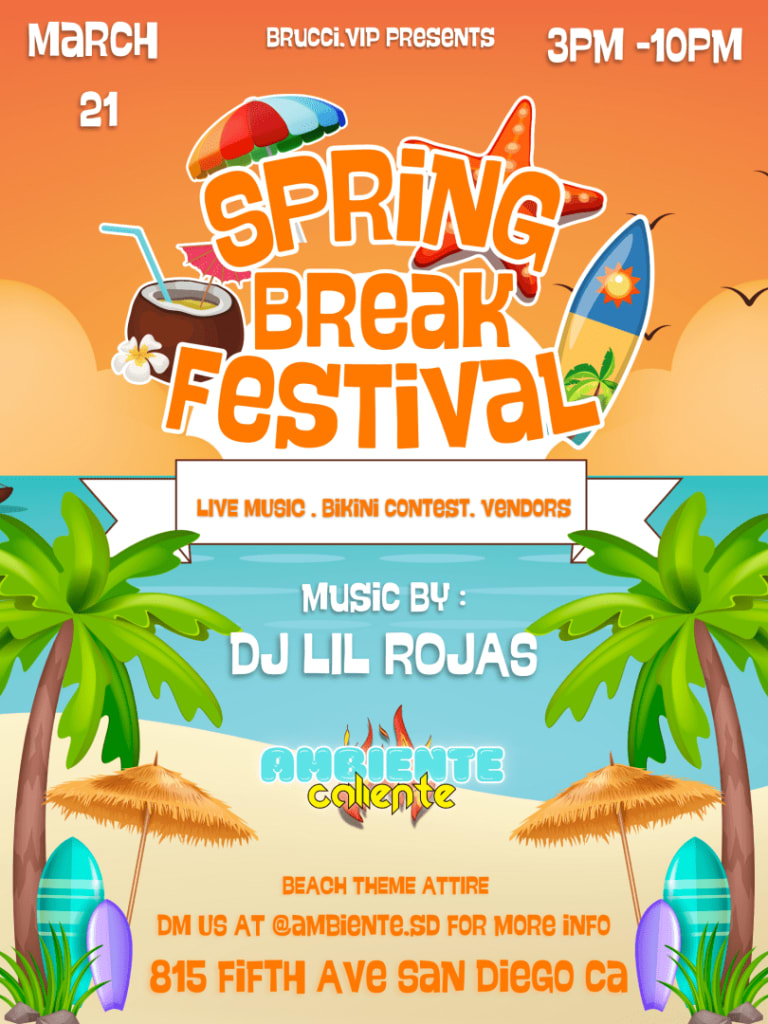Event - Gaslamp spring break fest 2026 - San Diego, California - March 21, 2026 | concert tickets