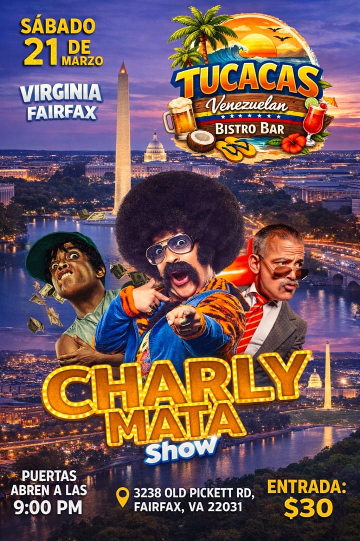 Event - Charly Mata Show - Fairfax, Virginia - March 21, 2026 | concert tickets