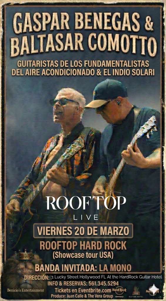 Event - El Mejor Rock en Español Argentino  - Davie, Florida - March 20, 2026 | concert tickets