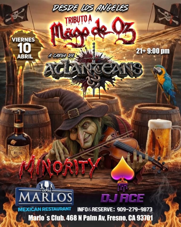 Event - Tributo a Mägo de Oz en Fresno, CA - Fresno, California - April 10, 2026 | concert tickets