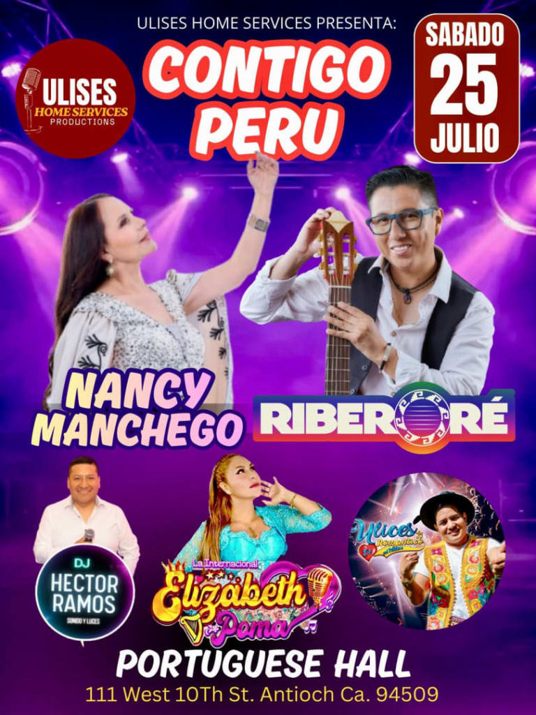 Event - Nancy manchego  - ANTIOCH, California - July 25, 2026 | concert tickets