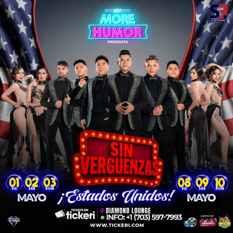 Event - More Humor presenta Sin Verguenzas en USA - Annandale, VA - Sun, May 10, 2026} | concert tickets