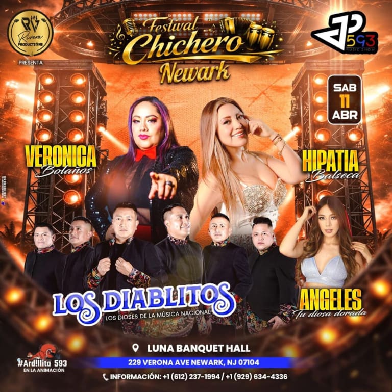 Event - FESTIVAL CHICHERO EN NEWARK NJ - Newark, New Jersey - April 11, 2026 | concert tickets
