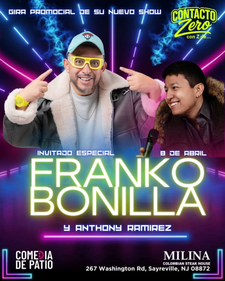 Event - CONTACTO ZERO, CON Z DE... - Sayreville, New Jersey - April 8, 2026 | concert tickets