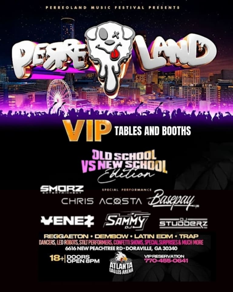Event - Perreoland tables VIP - Doraville, GA - Fri, March 27, 2026} | concert tickets