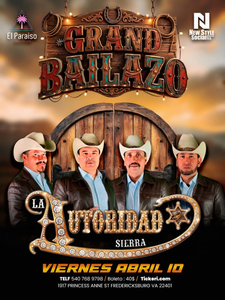 Event - La autoridad de la Cierra  - Fredericksburg, VA - Fri, April 10, 2026} | concert tickets