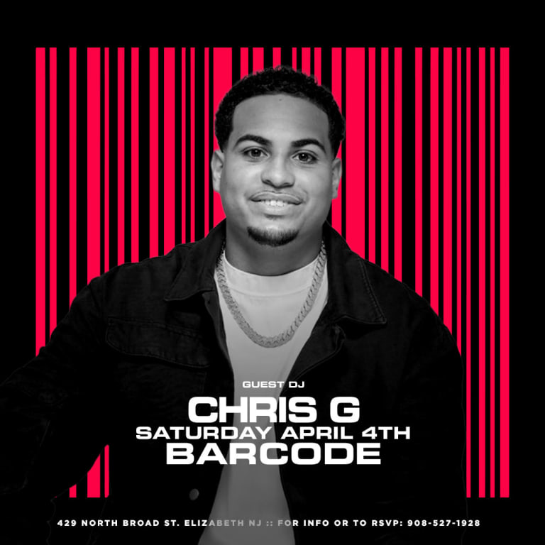 Event - BarCode Saturdays | Elizabeth, NJ - Elizabeth, NJ - Sat, April 4, 2026} | concert tickets