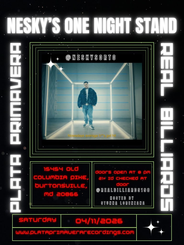 Event - Nesky's One Night Stand - Burtonsville, Maryland - April 11, 2026 | concert tickets