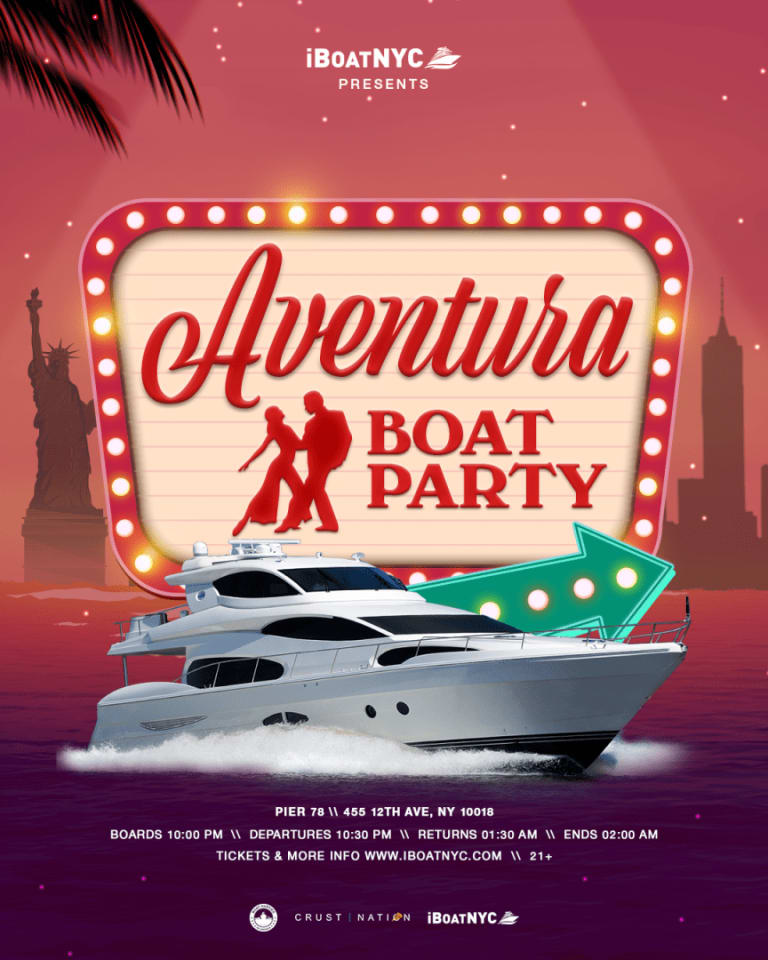 Event - Aventura Boat Party - Bachata & Latin Yacht Cruise - New York, New York - June 6, 2026 | concert tickets