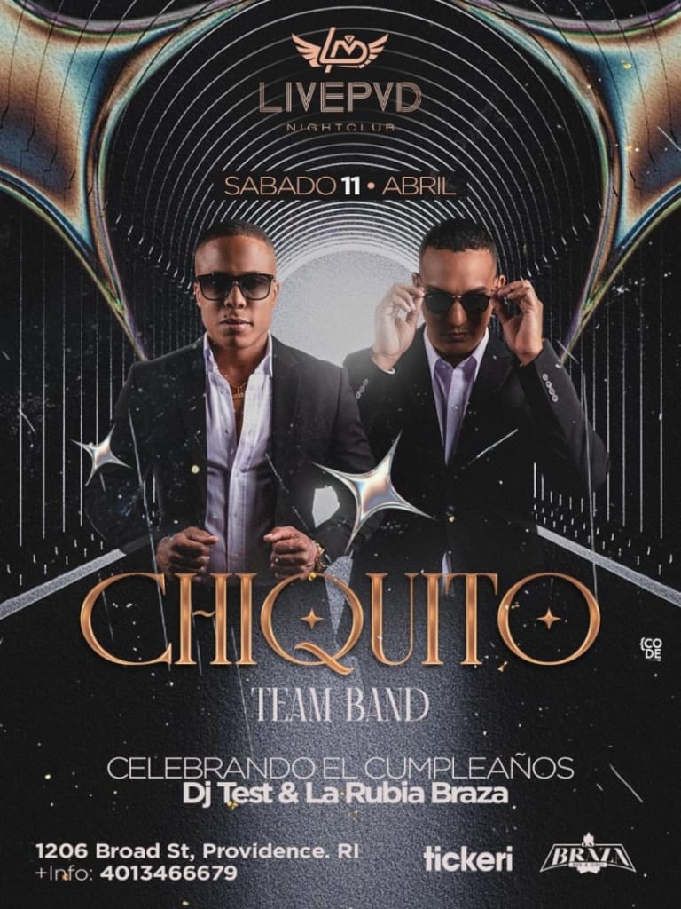 Event - CHIQUITO TEAN BAND - Providence, Rhode Island - April 11, 2026 | concert tickets