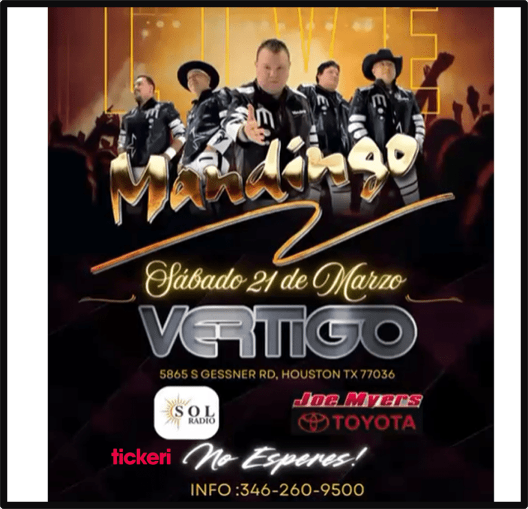 Event - Mandingo Live! Houston  - Houston, Texas - March 21, 2026 | concert tickets