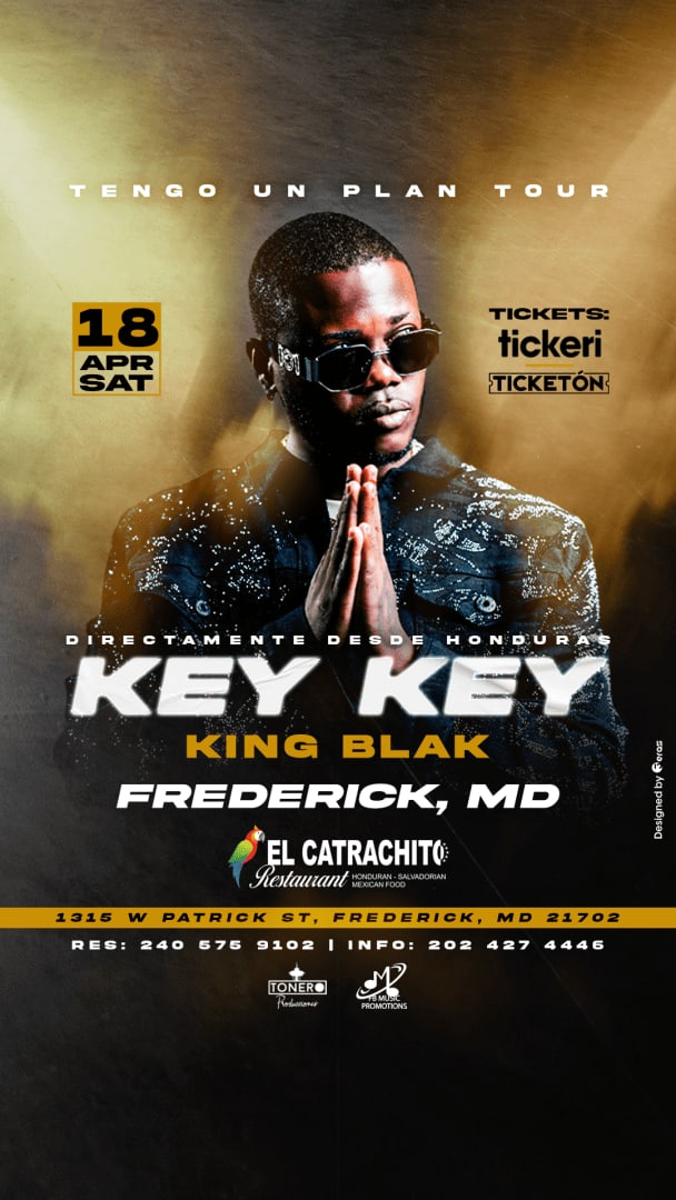 Event - Key Key en Frederick, MD - Frederick, MD - Sat, April 18, 2026} | concert tickets