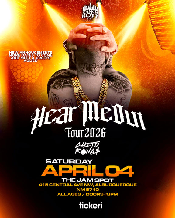 Event - Chito Ranas live in concert in Albuquerque - Albuquerque, NM - sáb, 4 de abril de 2026} | concert tickets