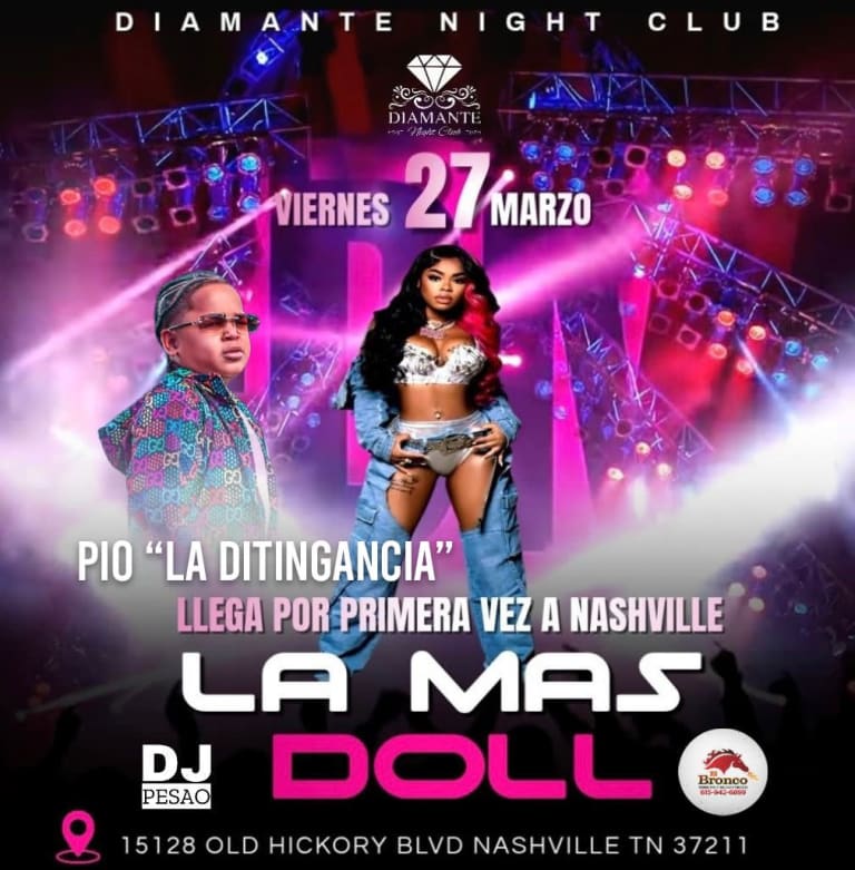Event - La Mas Doll y Pio "La Ditingancia" en Nashville - Nashville, Tennessee - March 27, 2026 | concert tickets