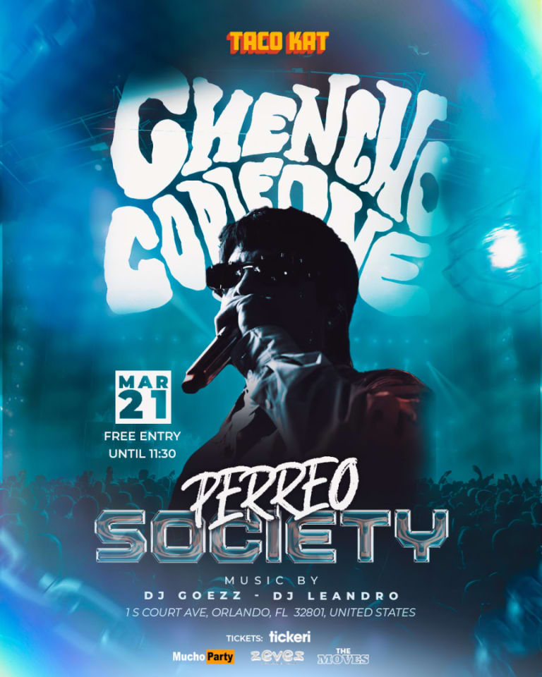 Event - PERREO SOCIETY - Orlando, Florida - March 21, 2026 | concert tickets