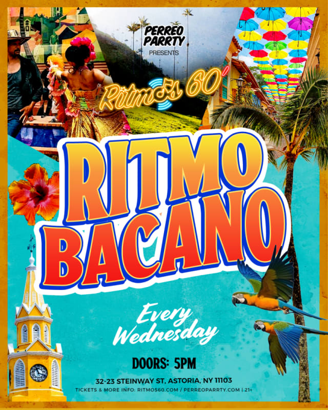 Ritmos Bacano: Colombian Salsa, Vallenato Reggaeton Party NYC