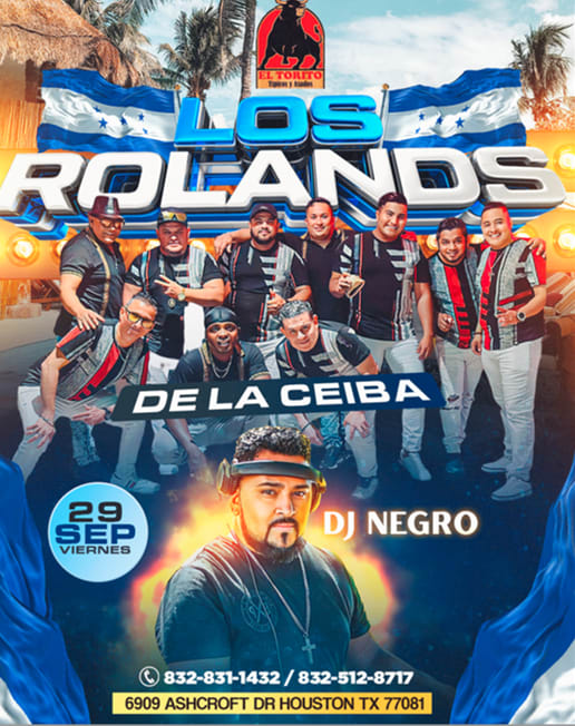LOS ROLANDS DE LA CEIBA EN CONCIERTO! - DJ NEGRO Tickets Boletos at ...
