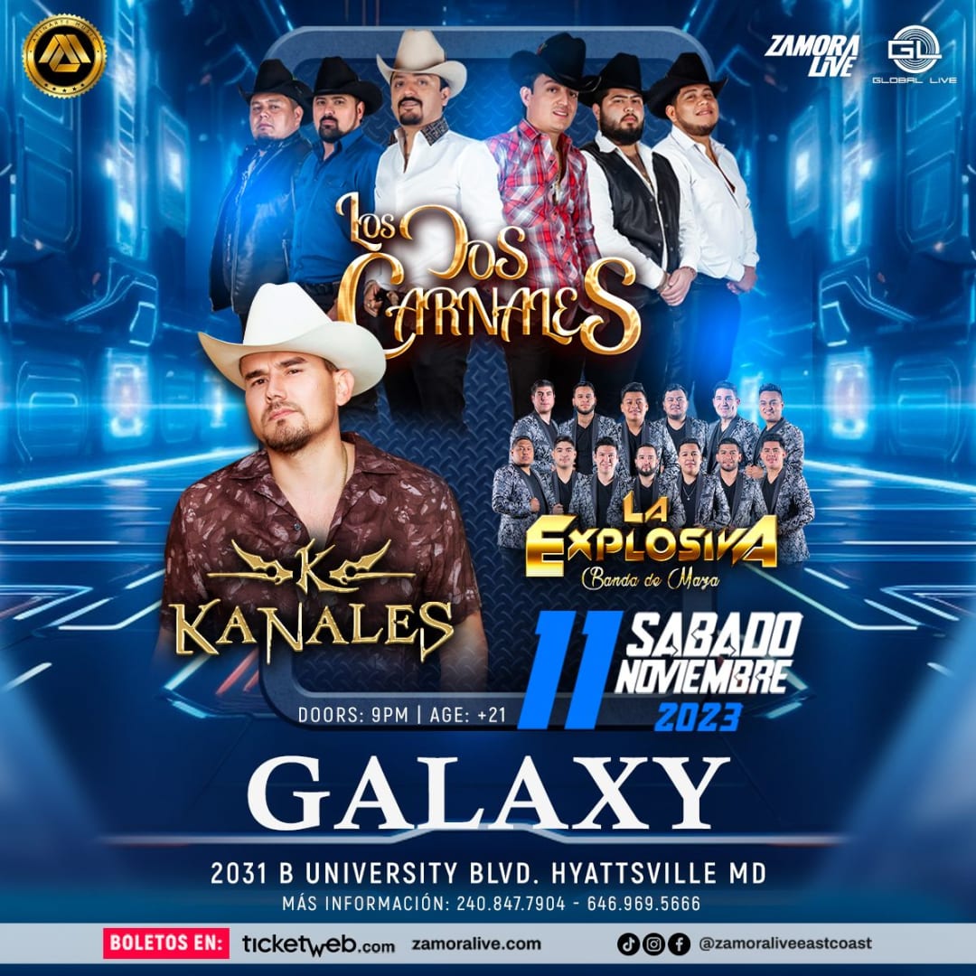 Los Dos Carnales Kanales La Explosiva Banda De Maza In Hyattsville